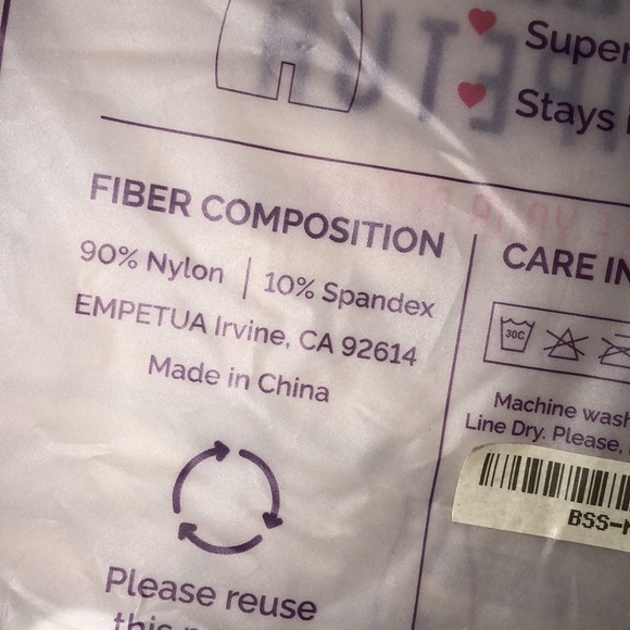 Empetua medium/large black high rise shaper shorts - Picture 9 of 12